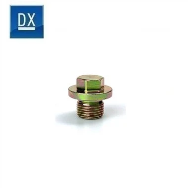 Tapón de drenaje de aceite chapado en zinc de color personalizado