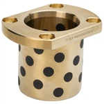 8*12*15 Grafito-Buje de bronce tapado